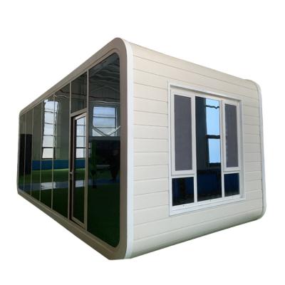 China China modern factory assembled mini cabin luxury apple pod working prefab house ready with furniture seller for sale