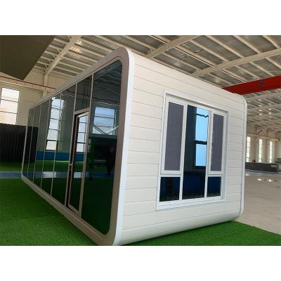 China Modern Made In China Popular Container House Apple Booths Interconnected Prefab House For Living Restaurant Office for sale