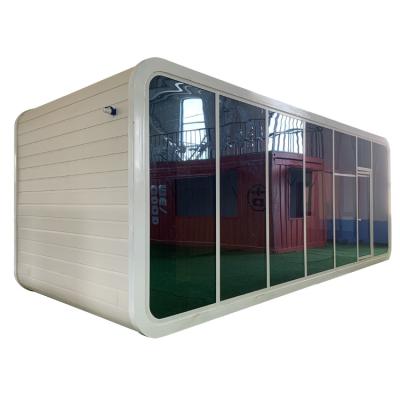 China Modern Combination Container House 20FT 40FT Apple Multi Cabin Waterproof Fireproof Prefab House for sale