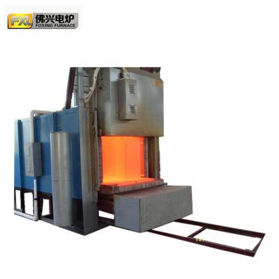 China Cart Type Energy Saving Resistance Furnace For Metal Parts for sale