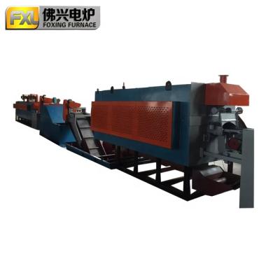 China 4600(L)x.400(W)x100(H)mm Continuous Mesh Belt Hardening Oven For Screws for sale