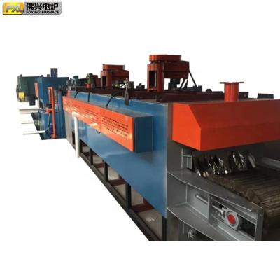 China Environmental Friendly High Temperature Continuous Standard Component Quenching Furnace for sale