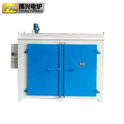 China Tempeing Box Shaped Electric Resistance Furnace for Metal Hardening for sale