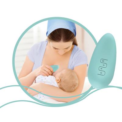 China BPA Free Update Wholesale Price Lactation Massager Electric Heating Wireless Waterproof Breast Pump for sale