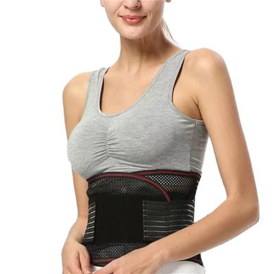 China Wholesale Price Adjustable Waist Trainer Exerciser Fitness Sports Individual Heating Therapy Back Waist Support Belt Lumbar Brace for sale