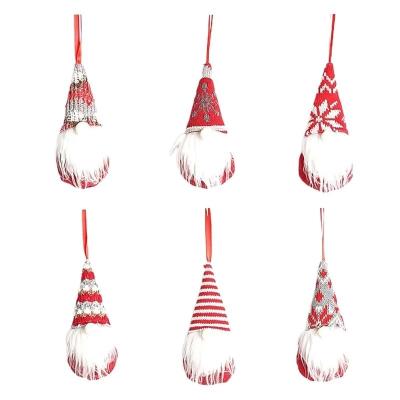 China 6pcs/set Fashionable Gnomes Dolls Christmas Decorations For Christmas Tree Decor Home Ornaments for sale