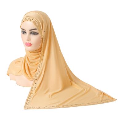 China New Fashion Feeling Hijab Scarf Women Shawl Luxury Chiffon Hijab Soft Plain Chiffon Scarf Simple Smooth Hijab for sale