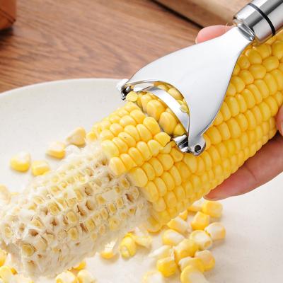 China Sustainable Manual kitchen Gadget 304 Stainless Steel Corn Peeler for sale