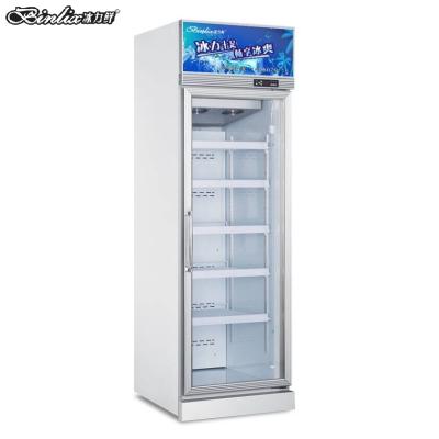 China Deep Display Upright Freezer Ice Cream Single-Temperature Meet Temperature Te koop