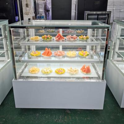 China Commercial Single-temperature Fruit Display Fridge Upright Refrigerator for sale