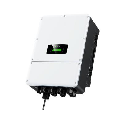 China 9.6KW 8KW High voltage split inverter mppt solar hybrid inverter on grid 560*400*229 mm for sale