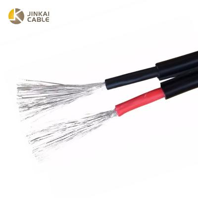 China Solar Photovoltaic Line DC Red Black Electric Flexible Extension Wire Extension Power Plant Cable Cable for sale