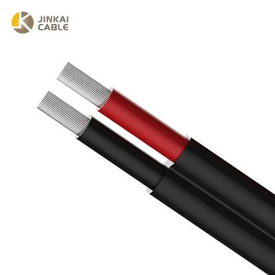 China TUV Approval Power Station DC 4MM2 6MM2 10MM2 16MM2 Red Black Solar PV Battery Power Cable Wire For Solar Panel for sale