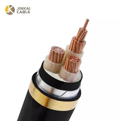 China Construction 0.6/1KV 3.6/6KV Low Voltage PVC Insulated PVC/PE Sheathed Copper Core Armored Power Cable for sale