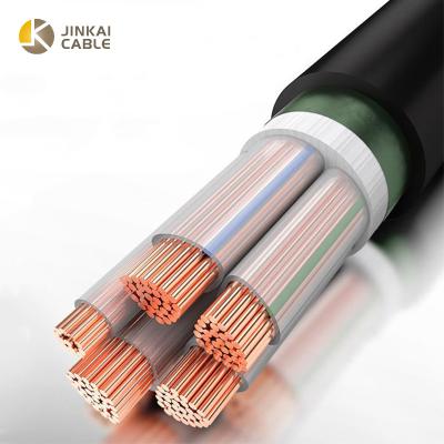 China Construction Manufacturer Copper Core 10 Mm Square Low Voltage Power Cable Underground Power Cable for sale