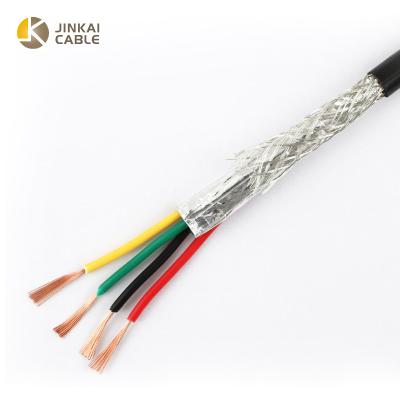 China High Quality Copper Core Connecting And Control Wires Flame Retardant Power Sheathed Wire Flexible Copper Wire RVVP Control Cable Wire for sale