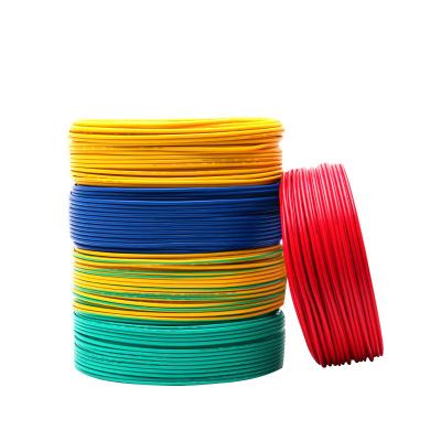 China Factory Price Connecting And Control Wires 1.5mm2 2.5mm2 PVC Insulated Flexible Copper Electrical Cable for sale