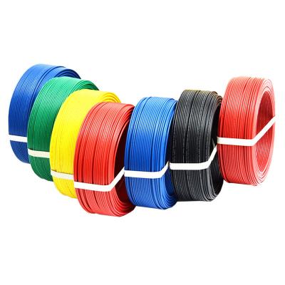 China Connecting And Control Wires Cable Wire Fire Resistant Solid Stranded Electrical Wiring Copper Wire Roll Electrical Cable for sale