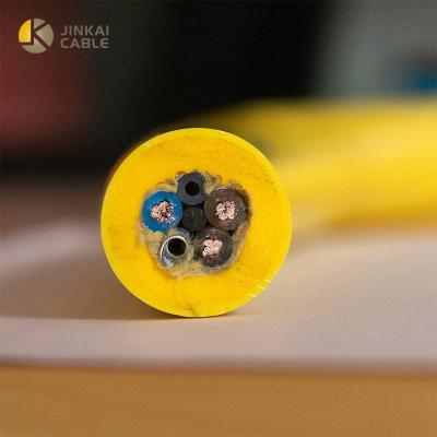 China Construction OEM Seawater Corrosion Resistance Rov 2 Waterproof Underwater Core Umbilical Floating Cable for sale