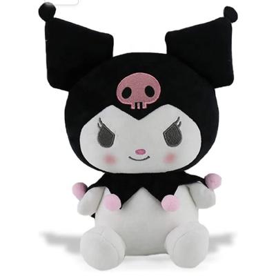 China Kawaii Sanrio Plush Toys Eco-friendly Material High Quality Animals Stuffed Toys Cute Soft Kuromi Stuffed Toy Plush Pillow for sale