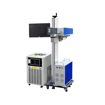 China Laser Marking High Precision CO2 Fly Marking Machine Price for sale