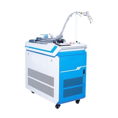 China Hotels Water Cooling Continuous Handheld Stainless Steel Laser Welding Machine for sale