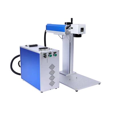 China Air Cooling 0.2mm Min Character Color Laser Marking Machine for sale