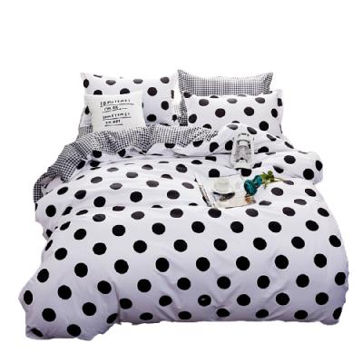 China New Viable Wholesale 3d Four-Piece Cotton Bed Sheets and Pillow Cover Sale Comforter Cover Home Textile Three-Piece Bedding for sale