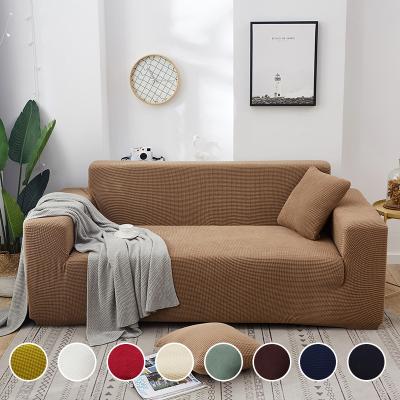 China Modern Home Sofa Cover High Stretch Couch Slipcover Super Soft Water Repellent Protector Furniture Fabric Couch Cover for sale