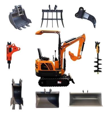 China New 1.0 Ton China Building Material Stores Mini And Flexible Small Digger Hydraulic Excavator for sale