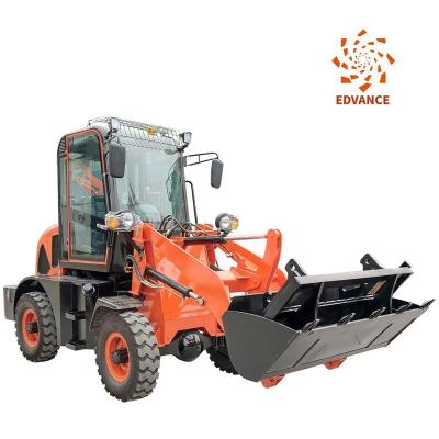 China Farm etc compact front wheel forklift farm loader 0.8 ton CE custom multifunctional mini manufacture for sale