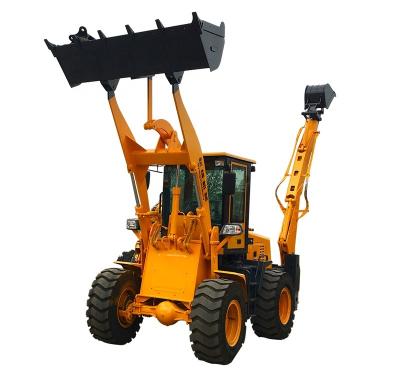 China Multifuction Towable Mini Excavator Industrial Wheel Loader With Mini Backhoe Digger Loader for sale