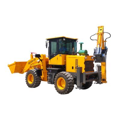 China Factory sales of the new QZ20-25 wheeled integrated excavator loading and digging for sale