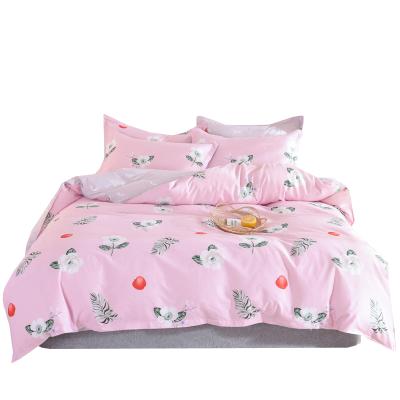 China 4PCS Anti Dust Mite 100% Cotton Fabric Bed Sheet Set For Bed Sheet/Duvetcover/Pillow Case/Fittedsheet for sale