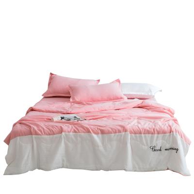 China High quality 100% microfiber polyester summer home comforter for wholesale for sale