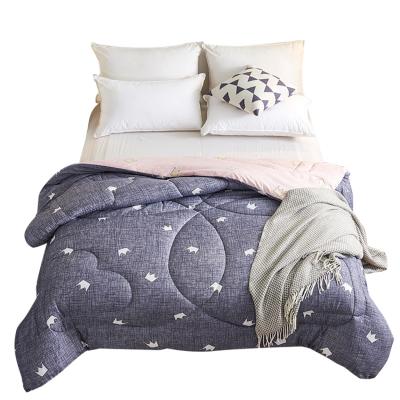 China 100% Warm Home High Quality Polyester Wholesale Microfiber Comforter OEM Comforter For Spring/Summer/Autumn/Winter for sale