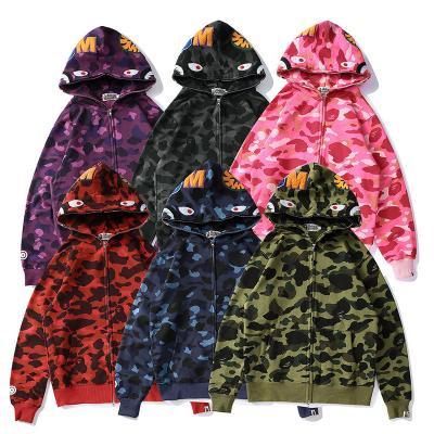 China Anti-Wrinkle Bape Hoodies Bape Hoodies Boy Bape Hoodies Shark Hoodies Bape Hoodies Bape Jacket Zippers 100% Cotton Bape Hoodies Embroidery Hoodies Camouflage Monkey for sale