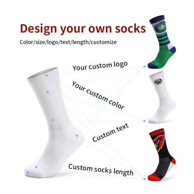 China 2021 New Sporty 1 Pcs Design Cheap Custom Sporty Cotton Knitted Jacquard Breathable Colorful Logo Print Fashion Price Sock Men for sale