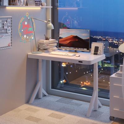 China (Height)Foou Furniture Adjustable Standing Desk Tables Glass Table New Design Customized Height Adjustable Desk With Touch Scream for sale