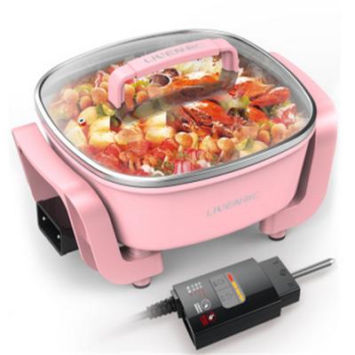 China New Pink Style 360 ​​Degree Rotation Low Electric Fashionable Stove for sale