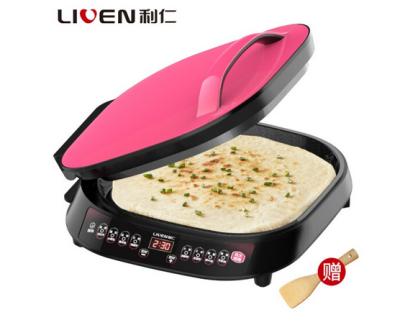 China Household Liven Easy To Use Double Electric Pancake Maker Electric Pancake Mold for sale