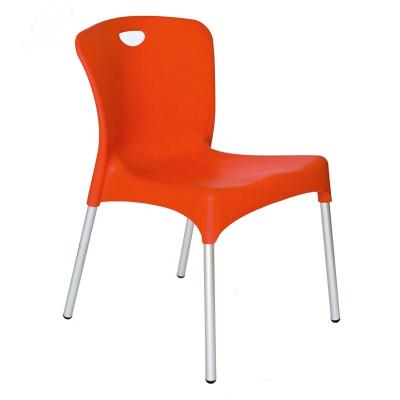 China Fashionable stable without arm cheap price metal leisure dining chair for wholesale for sale