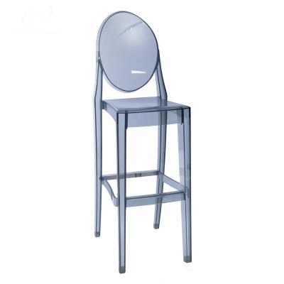 China Modern High Back Modern Popular Durable Club Acrylic Clear Leisure Bar Chair for sale