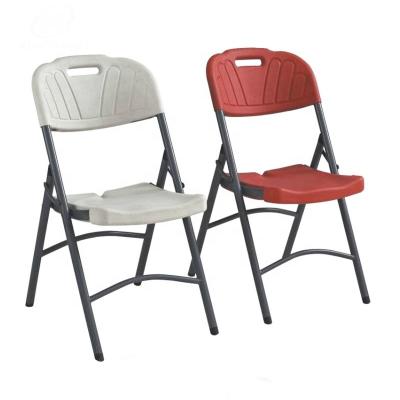 China HDPE Folding Running Modern Chair Wholesale Plastic Outdoor Folding Chair for sale