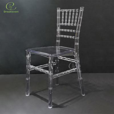 China Wholesale Kids Clear Chiavari Party Resin Kids Polycarbonate Acrylic Safety Events Chairs for sale