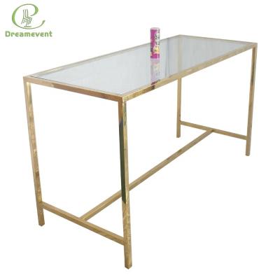 China Modern simple design custom glass top center dining coffee table design for wholesale for sale