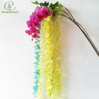 China Beautiful silk flowers wedding artificial decoration oricd craft indoor wholesale arbitrarily matched for sale