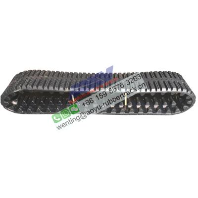 China Garment Shops 381 101.6 42 RC50 RC60 Rubber Chain Fits ASV Track Loaders for sale