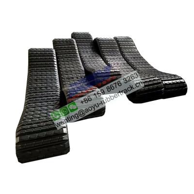 China CAT 257B3, 257D Terex RC50/60, Garment Shops Fits Rubber Track Undercarriage (381*101.6*42) for sale