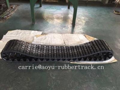 China Terex ASV rubber tracks for,rc50,rc60,pt50,pt60,257,257b,15